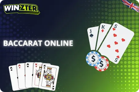 Baccarat online at Winzter Casino