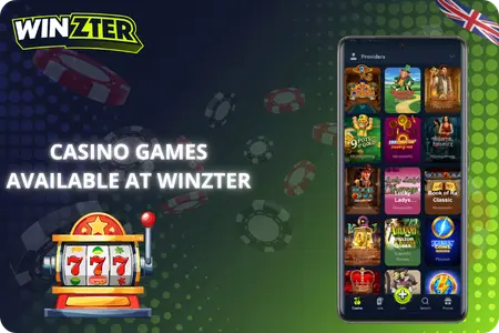Games available at Winzter Casino