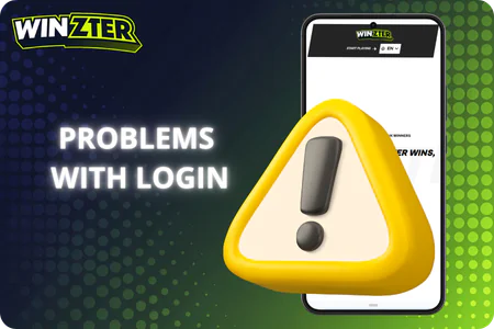 Problems with login Winzter